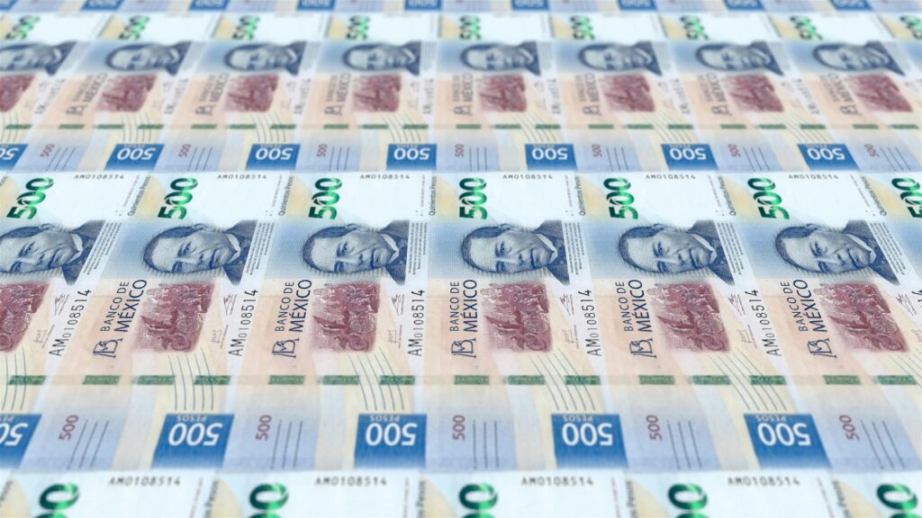 Mexico Banknotes / Mexican Money / Peso MX$/ Mex$ / MXN - 500